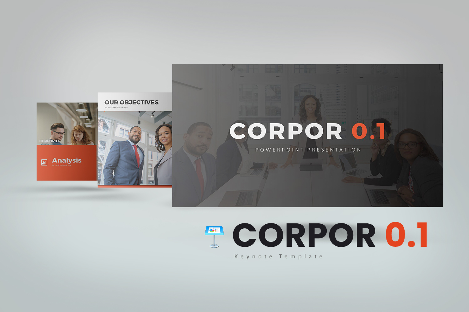 Modello Keynote #156092 "Corpor 0.1"