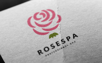 Rose Spa Logo Template