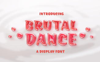 Brutal Dance Font