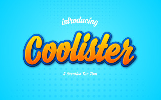 Coolister Font