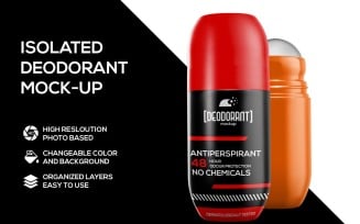 Deodorant Roll product mockup