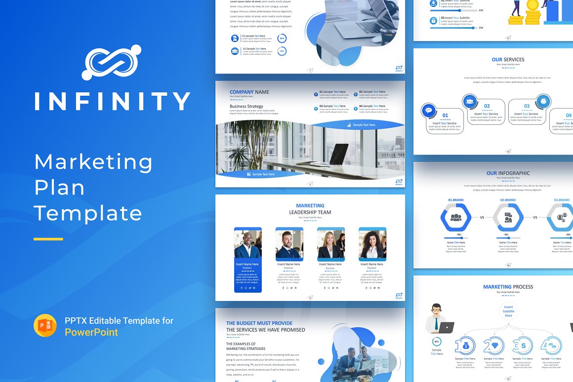 Infinity Marketing Plan Presentation №156109
