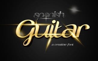 Spanish Guitar Font