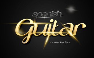 Spanish Guitar Font