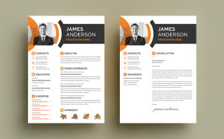 Clean Cover Letter Resume Template