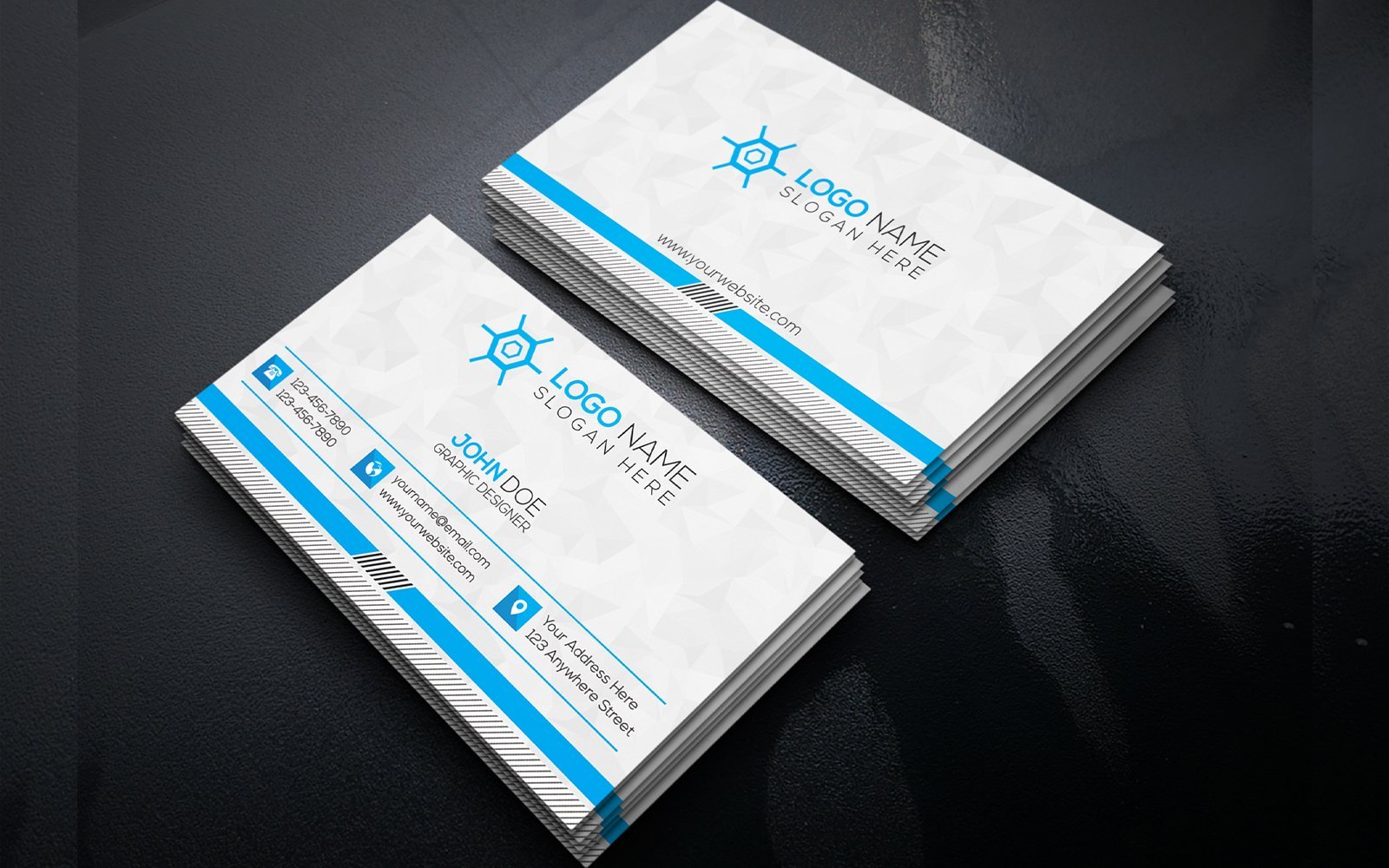 Kit Graphique #156320 Business Cards Divers Modles Web - Logo template Preview