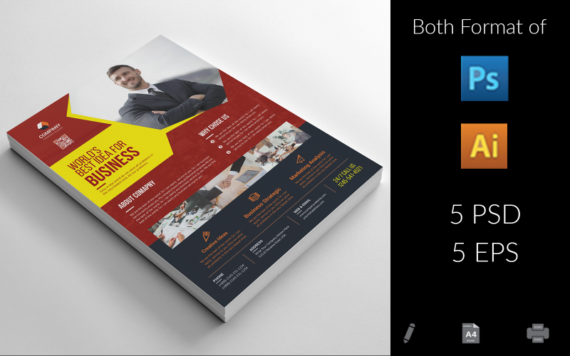 Agency Business Flyer Corporate Identity