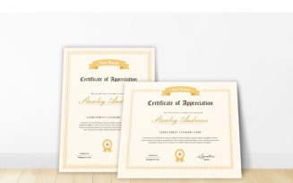 Stanley Andrews Certificate Template