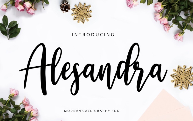 Alesandra Modern Calligraphy Font