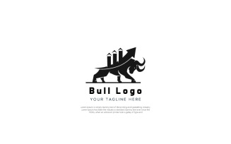 Bull Cash Logo Template