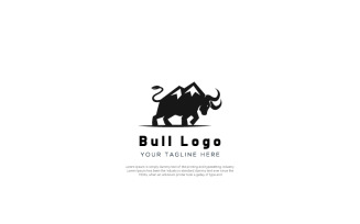 Bull Mountain Logo Template