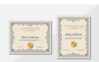 Harry Anderson Certificate Template