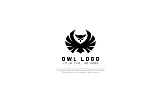 Owl Graphic Design Logo Template