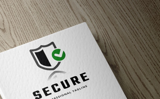Secure Check Logo Template