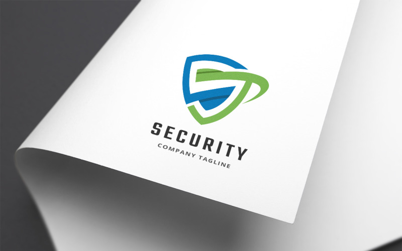 Security Letter S Logo Template