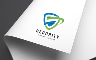 Security Letter S Logo Template
