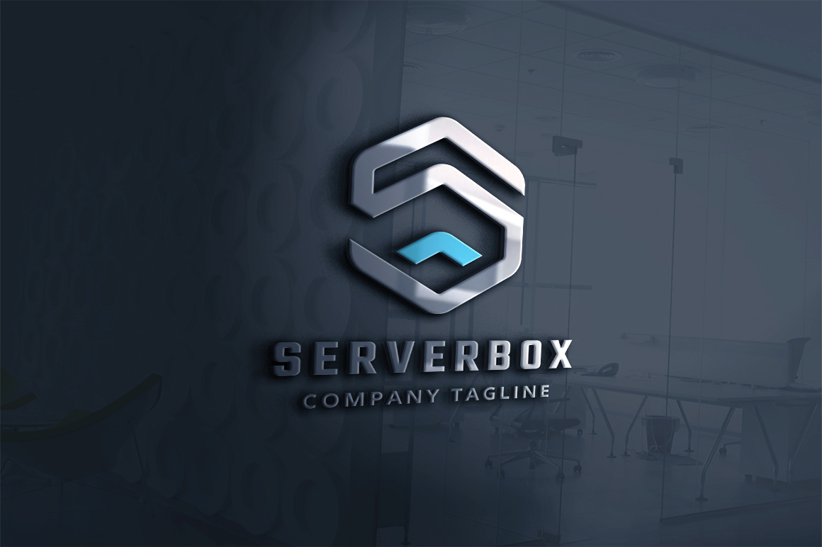 Server Box Template de Logotipo №156410