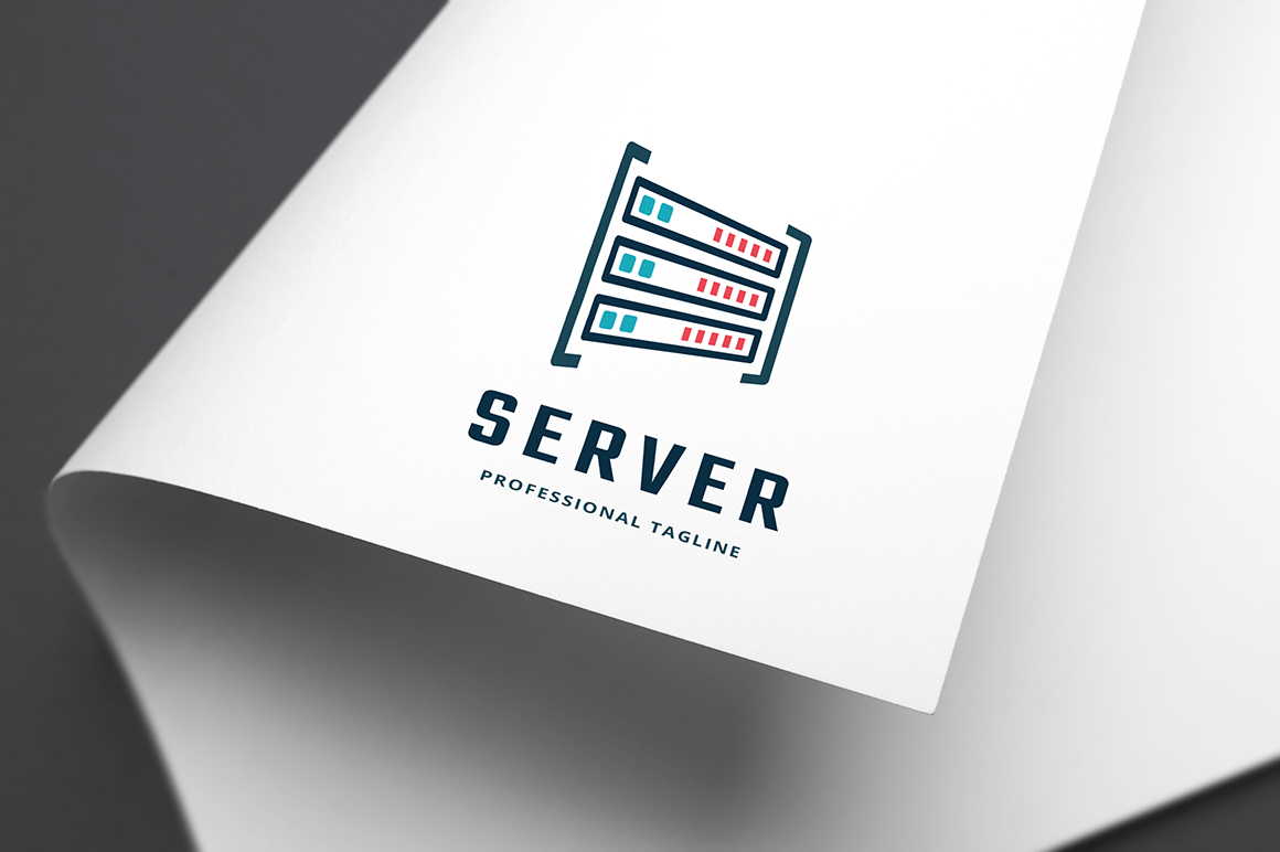 Server Template de Logotipo №156411