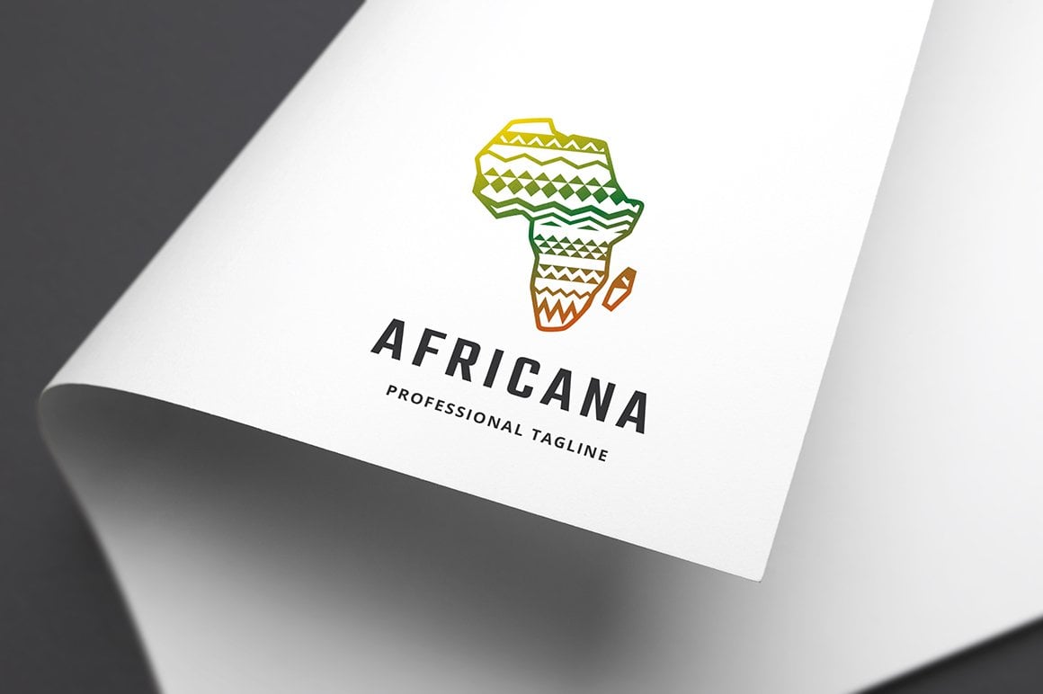 Kit Graphique #156591 African Noir Web Design - Logo template Preview