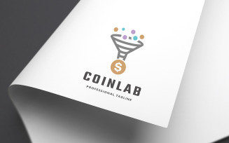 Coin Lab Logo Template