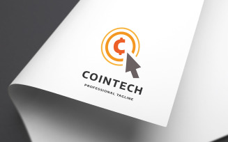 Coin Technology Logo Template
