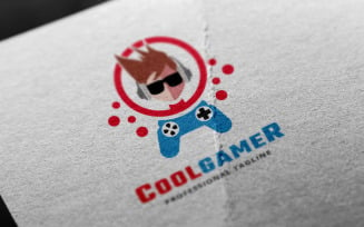 Cool Gamer Logo Template