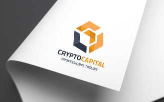 Crypto Capital Logo Template