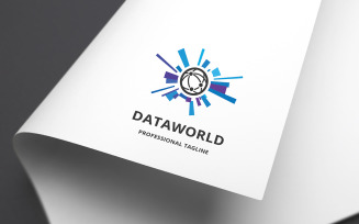 Data World Logo Template