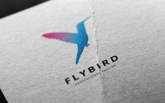 Fly Bird Logo Template