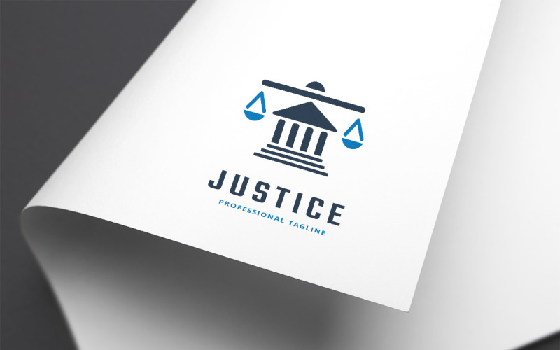 Justice Logo Template