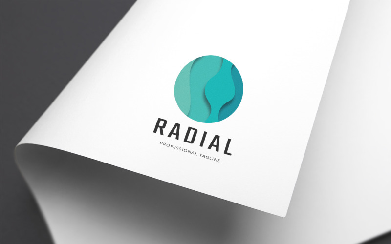 Radial Logo Template