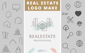 18 Real Estate Logo Maker Templates Logo Template