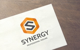 Letter S Synergy Logo Template