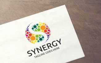 Letter Synergy Logo Template