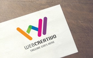 Letter W - Web Creativo Logo Template