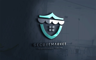 Secure Market Logo Template