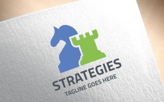 Strategies Logo Template