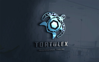 Turtle Decorative Logo Template