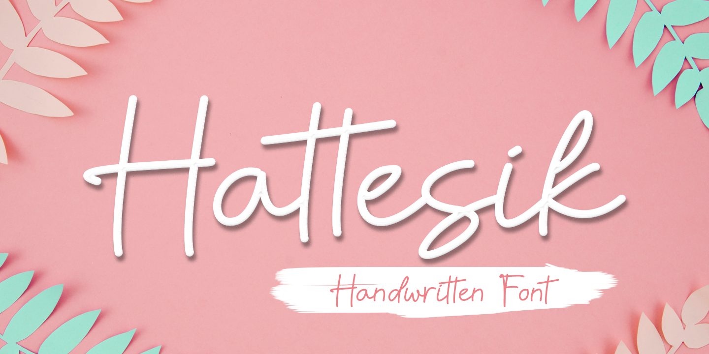 Hattesik Font