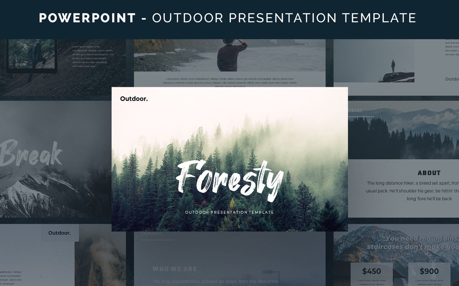 Kit Graphique #156866 Camping Offre Web Design - Logo template Preview
