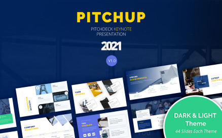 Pitchup – Pitch Deck Keynote Template