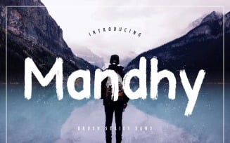 Mandhy Brush Series Sans Font