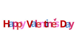Valentines Day Banner. Happy Valentines Day. - Corporate Identity Template