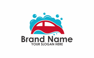 Clean Car Logo Template