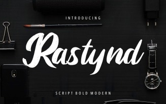 Rastynd Script Bold Modern Font
