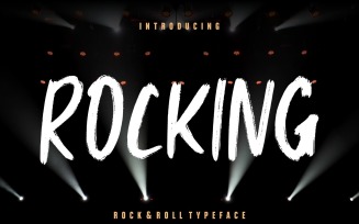 Rocking Rock & Roll Typeface Font