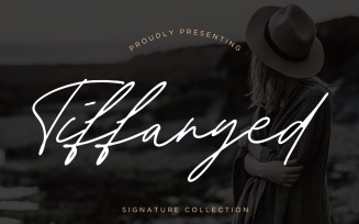 Tiffanyed Signature Collection Font