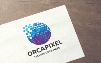 Letter O - Orcapixel Logo Template