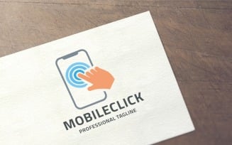 Mobile Click Logo Template