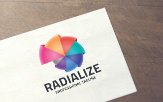 Radialize Logo Template